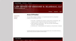 Desktop Screenshot of blasbalglaw.com